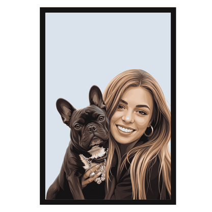 Pet & Person Portrait