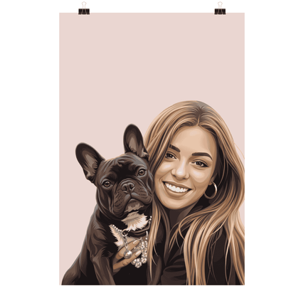 Pet & Person Portrait